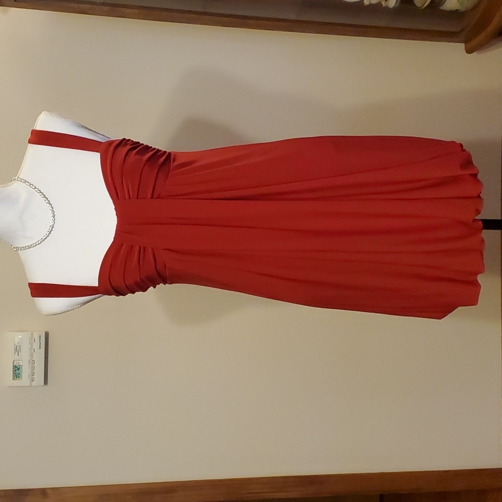 NEW - ABS Red Dress, Size XS